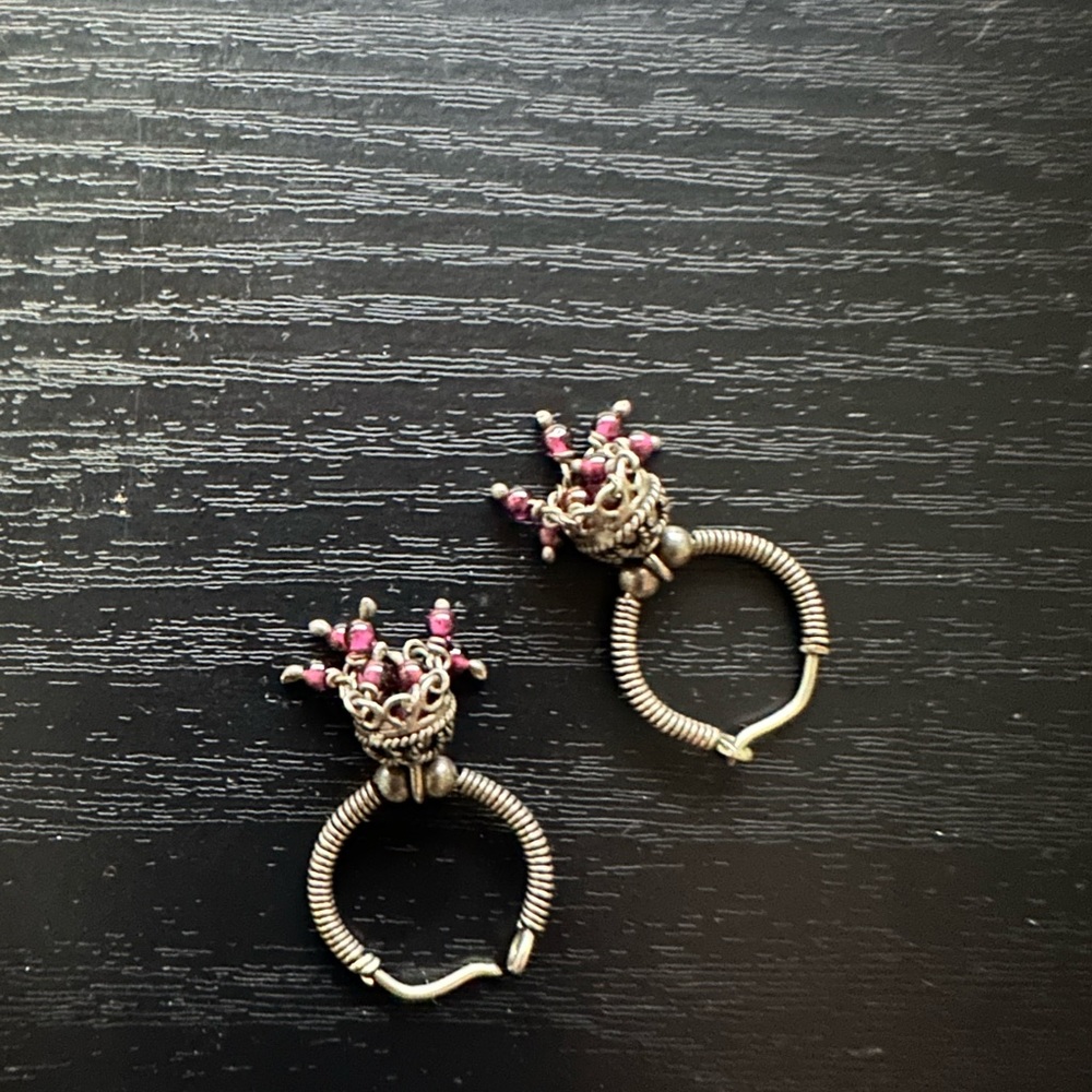 Tiny Ruby Beads - image 1